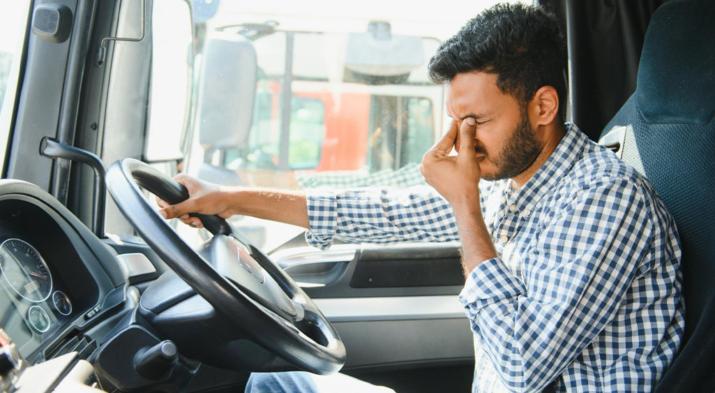 Truck driver fatigue big factor