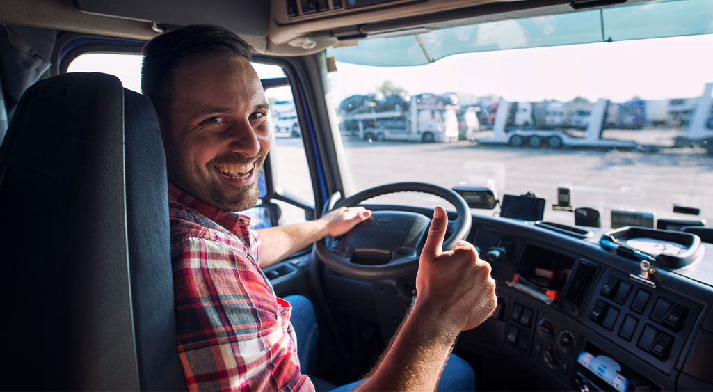 Safe driving tips for truck drivers.