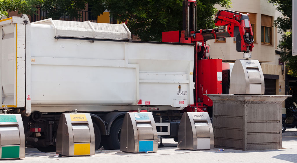 Semi trucks transporting hazardous materials.
