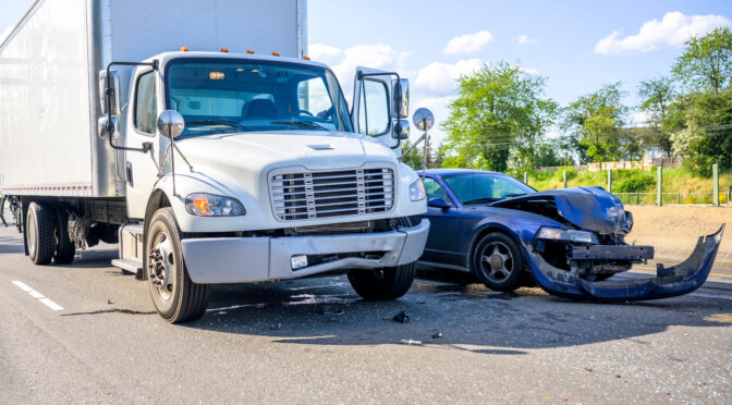 dealing with a truck wreck