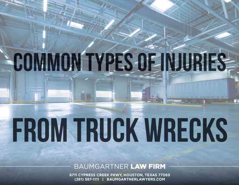 18 wheeler accidents common injuries
