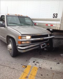 Lawyer for wide turn truck accident