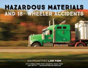 truck wreck with hazardous materials