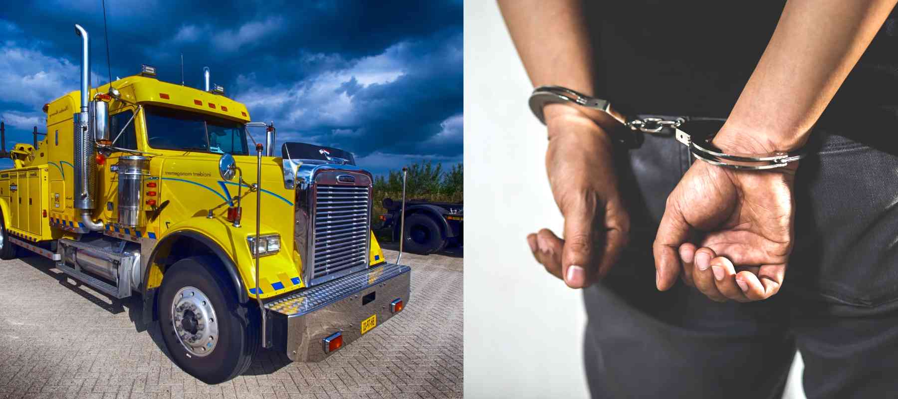 Criminal acts by truck drivers