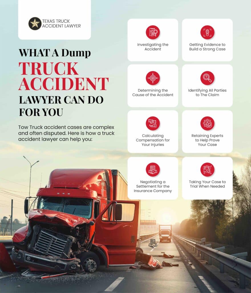 what a dump truck accident lawyer can do for you