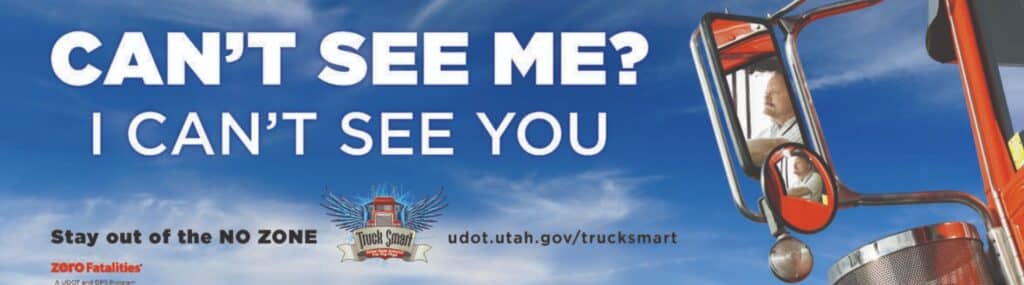 Truck Drivers Have No Rear-View Mirrors 